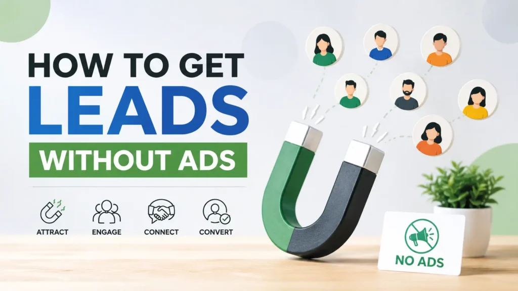 How to Get Leads Without Ads how to get leads without ads