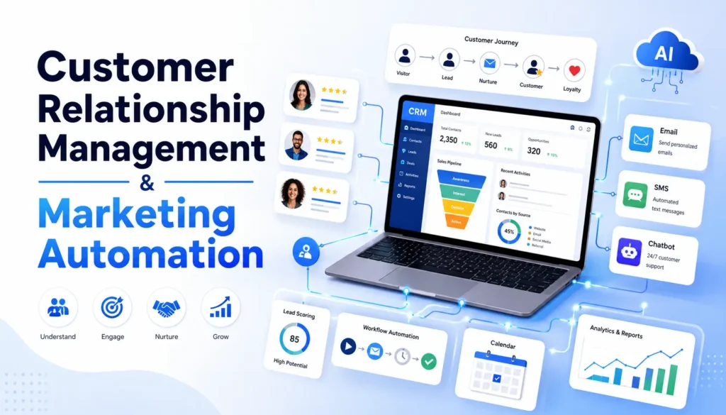 Customer Relationship Management and Marketing Automation customer relationship management and marketing automation